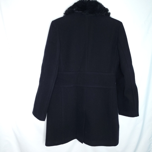 BANANA REPUBLIC Women's Wool Coat With Detachable Collar XS - Picture 15 of 15
